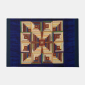 Log Cabin quilt Deurmat (Voorkant)