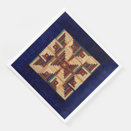 Log Cabin quilt Servet (Hoek)