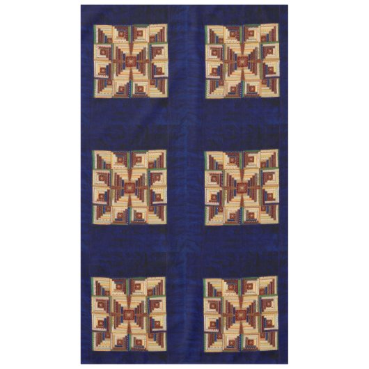 Log Cabin quilt Tafelkleed (Voorkant)