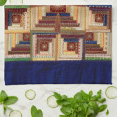 Log Cabin quilt Theedoek (Gevouwen)