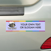 LOG CABIN REPUBLICANEN BUMPERSTICKER (Op auto)