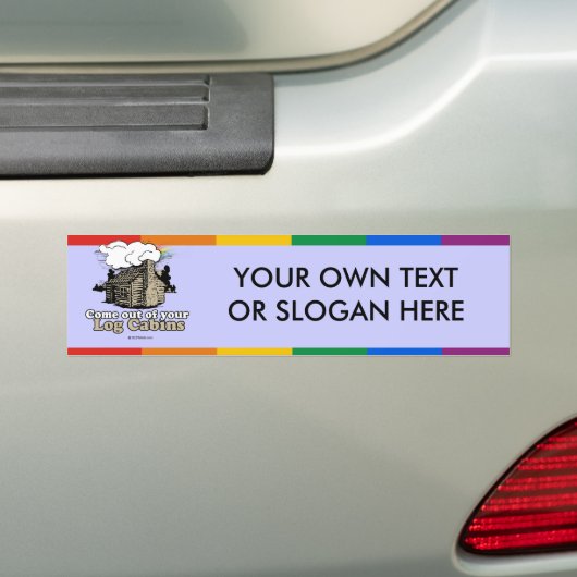 LOG CABIN REPUBLICANS BUMPERSTICKER (Op auto)