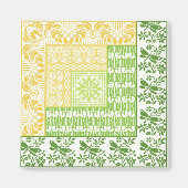 Log Cabin Spring Magneet (Voorkant)