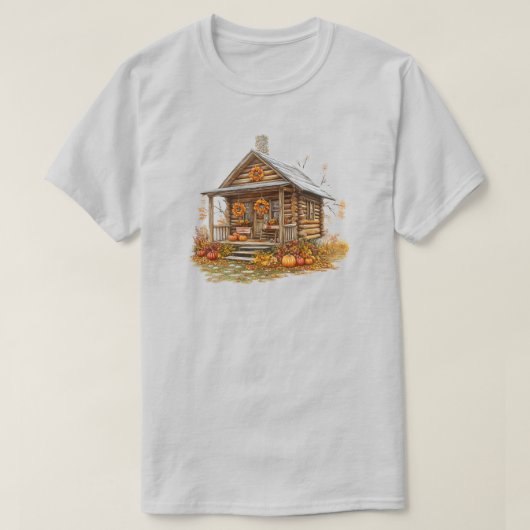 Log Cabin T-shirt (Design voorkant)