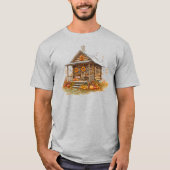 Log Cabin T-shirt (Voorkant)