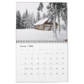 Log Cabin Whispers: Een jaar van rustieke Retraite Kalender (Jan 2026)