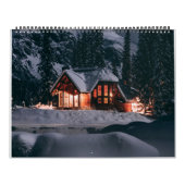 Log Cabin Whispers: Een jaar van rustieke retraite Kalender (Hoes)