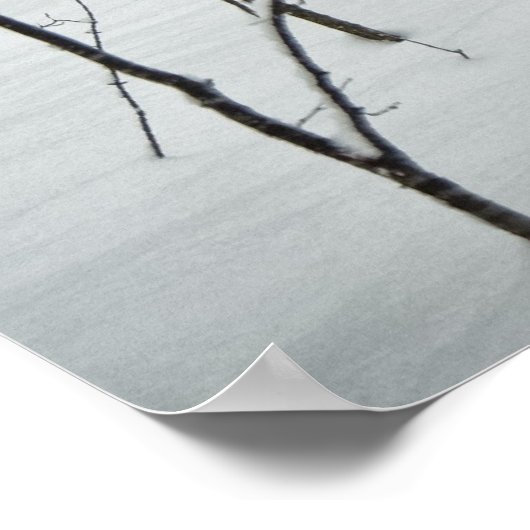 Log Cabin Winter Poster (Hoek)