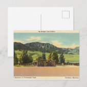 Log Cabin, Yellowstone National Park, Montana Briefkaart (Voorkant / Achterkant)