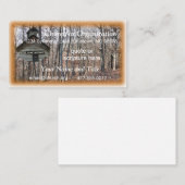 Log Church Visitekaartje (Voorkant / Achterkant)