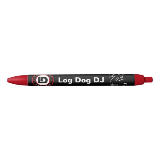 Log Dog DJ Handtekening Pen (Voorkant)