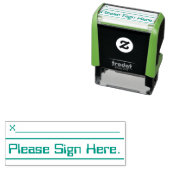 "Log hier alsjeblieft in." Rubber Stempel (In situ)