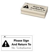 "Log in en ga terug naar" en aangepaste naam Rubberstempel (Gestempeld)