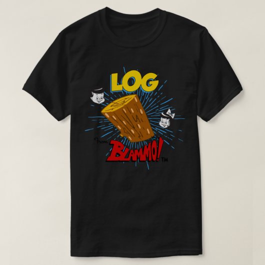 Log  Inspired by Ren And Stimpy Classic T-Shirt (Design voorkant)