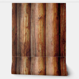 LOG LOGS GESTRUCTUREERD REALISTISCH behang