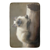 Log Lounger Siamese Kitten Badmat (Voorkant Verticaal)