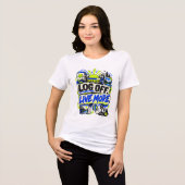 Log Off Live Meer T-shirt (Voorkant volledig)