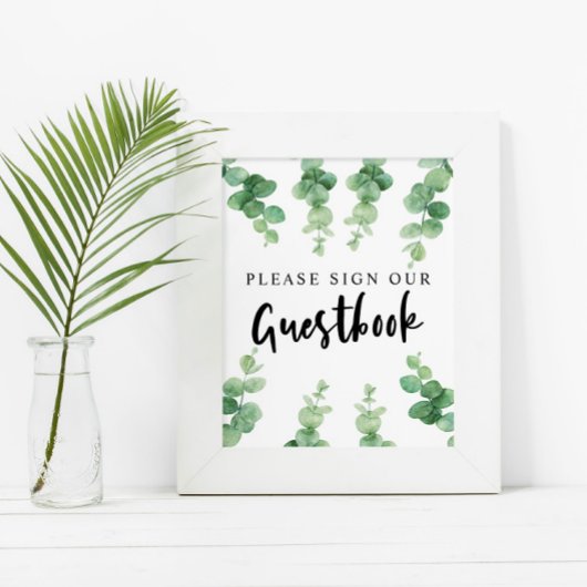 Log ons eBay-estbook Eucalyptus Weddenschap Poster