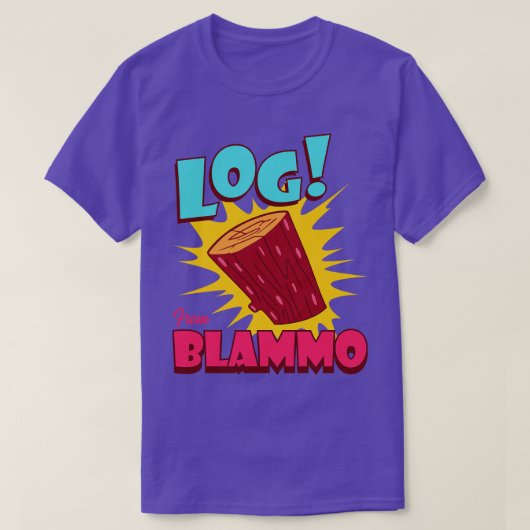 Log uit Blammo T-shirt (Design voorkant)