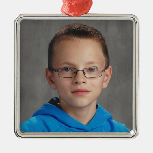 Logan 2016 metalen ornament (Voorkant)