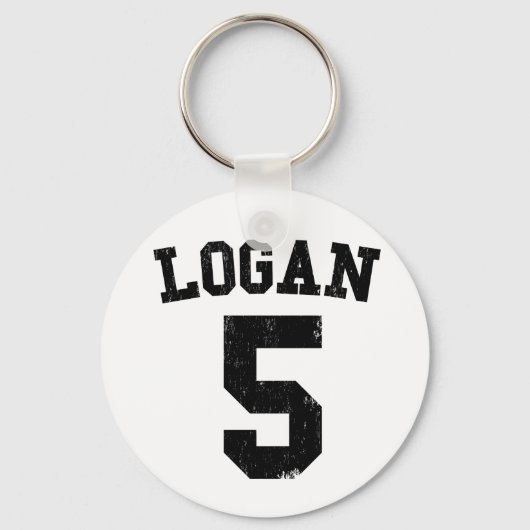 Logan 5 Carrousel Blijvende dag Sleutelhanger (Voorkant)