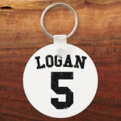 Logan 5 Carrousel Blijvende dag Sleutelhanger (Voorkant)