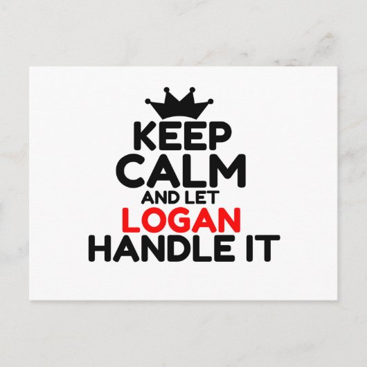 LOGAN BRIEFKAART (Voorkant)