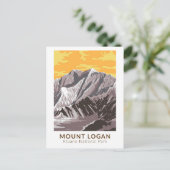 Logan Canada Travel Art opzetten Briefkaart (Staand voorkant)