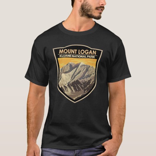 Logan Canada Travel Art  opzetten T-shirt (Voorkant)