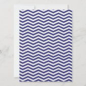 Logan Chevron | METALLIC ICE PAPIER voor marinegri Kaart (Achterkant)