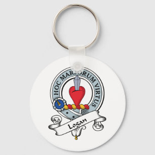 Logan Clan Badge Sleutelhanger