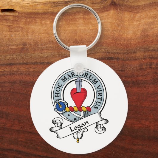 Logan Clan Badge Sleutelhanger (Voorkant)