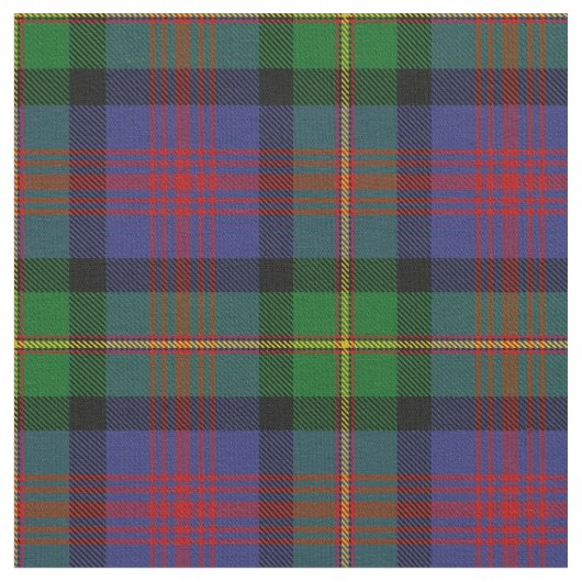 Logan Clan Tartan Stof (Close Up)