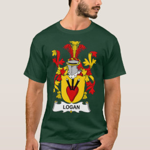 Logan Coat of Arms Family Crest T-shirt