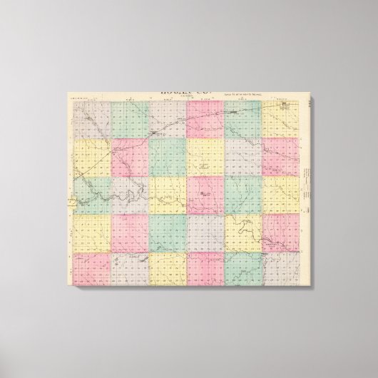 Logan County, Kansas Canvas Afdruk (Voorkant)