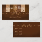 Logan en Berry Visitekaartje (Voorkant / Achterkant)