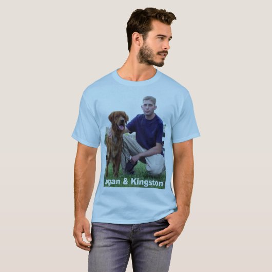 Logan en Kingston T-shirt (Voorkant volledig)