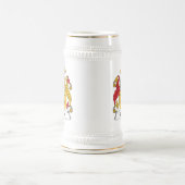 Logan Family Crest Bierpul (Center)