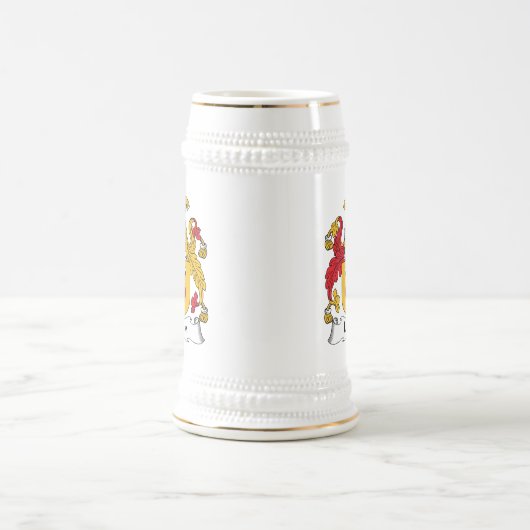 Logan Family Crest Bierpul (Center)