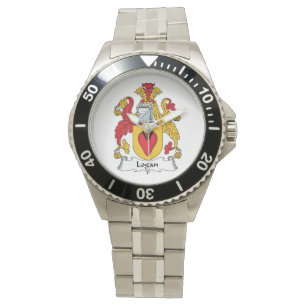 Logan Family Crest Horloge