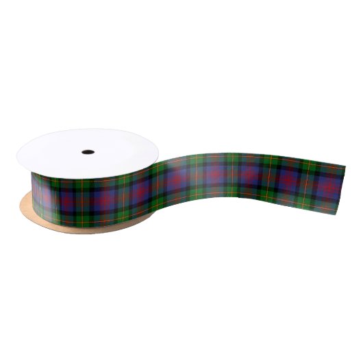 Logan Family Tartan Satijnen Lint (Spoel)