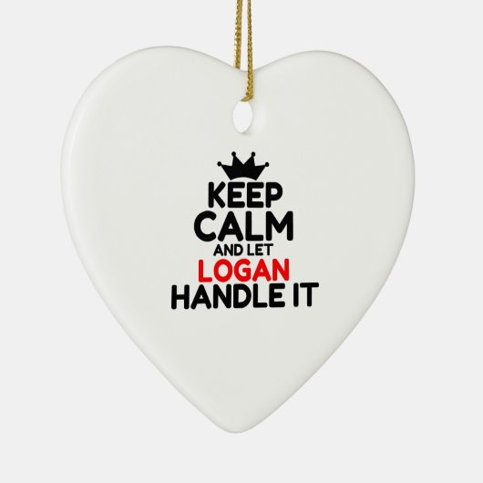 LOGAN KERAMISCH ORNAMENT (Rechts)