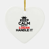 LOGAN KERAMISCH ORNAMENT (Voorkant)