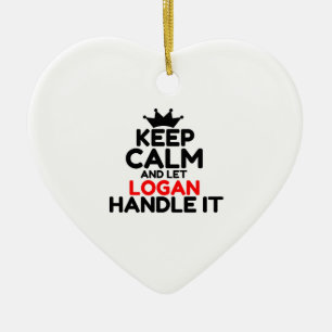 LOGAN KERAMISCH ORNAMENT