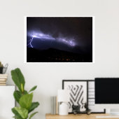 Logan Lightning Poster (Thuiskantoor)