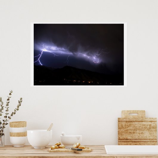 Logan Lightning Poster (Keuken)