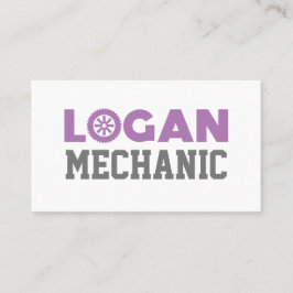 Logan Mechanic Visitekaartje