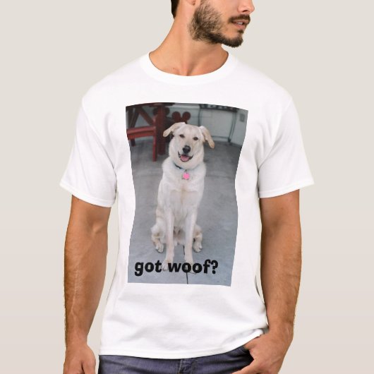 Logan op de porch t-shirt (Voorkant)