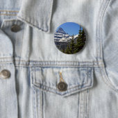 Logan-pas in Glacier National Park Ronde Button 5,7 Cm (In situ)