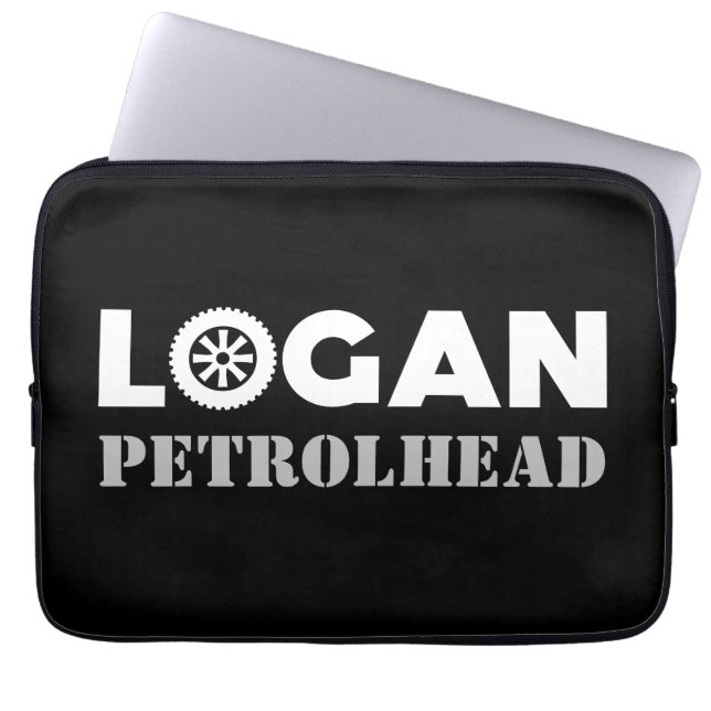 Logan Petrolhead Laptop Sleeve (Voorkant)